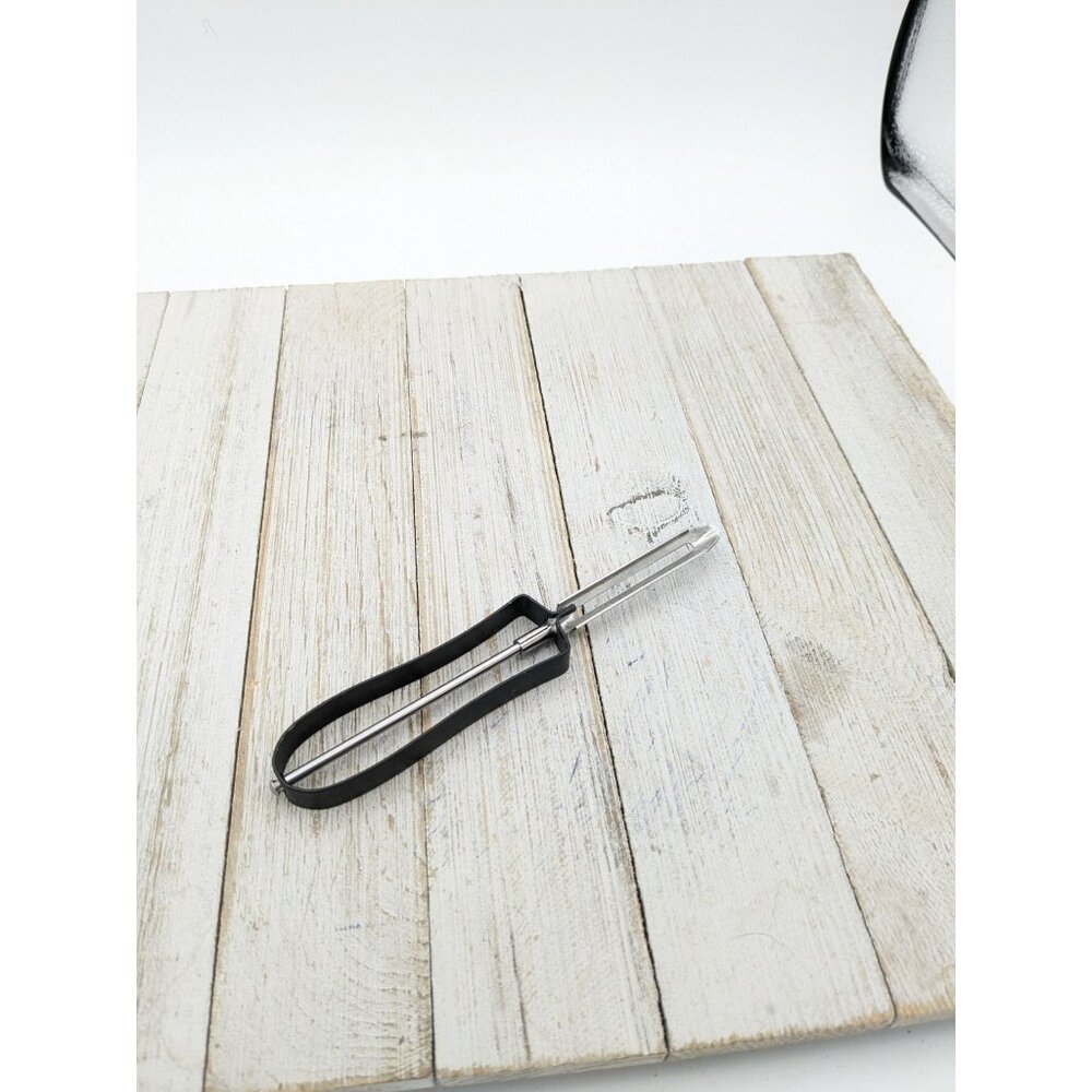Stainless Steel Black #3 Floating Blade Vegetable Potato Peeler Home Utensil 6"